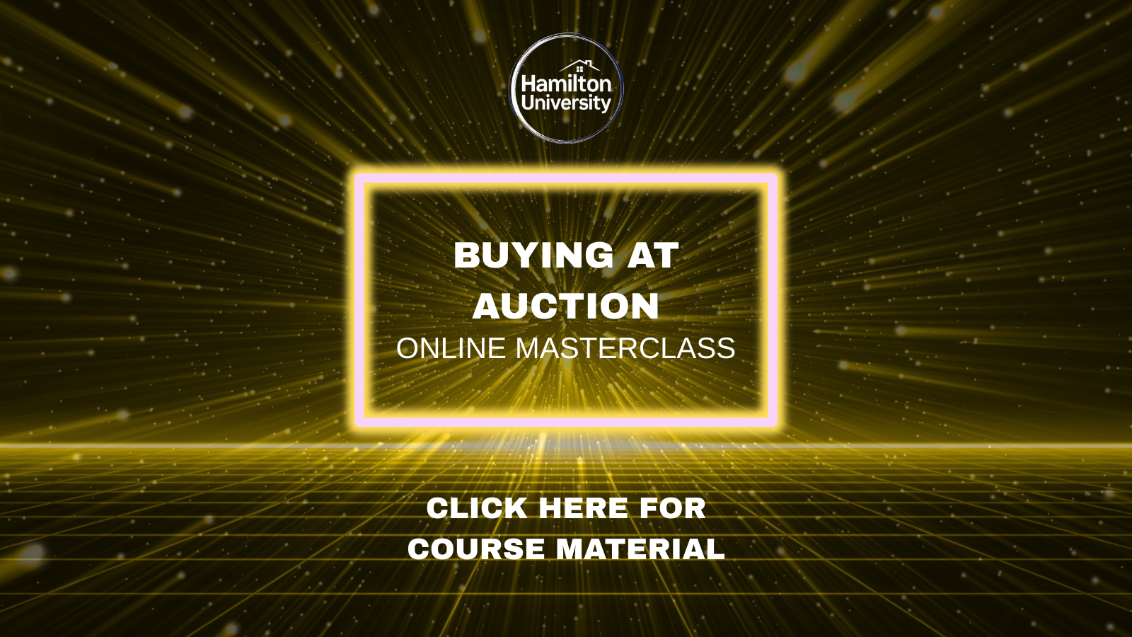 Buying At Auction Online Training Course